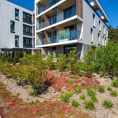 Appartamento Lesny Ogrod - Kompleks Wydma & - 200 M Do Morza, Widok Na Sosnowy Las, Lesny Ogrod O Pow 160 M2, Bezplatny Parking, Faktura Vat, Ochrona, Plac Zabaw, Boisko Wielofunkcyjne