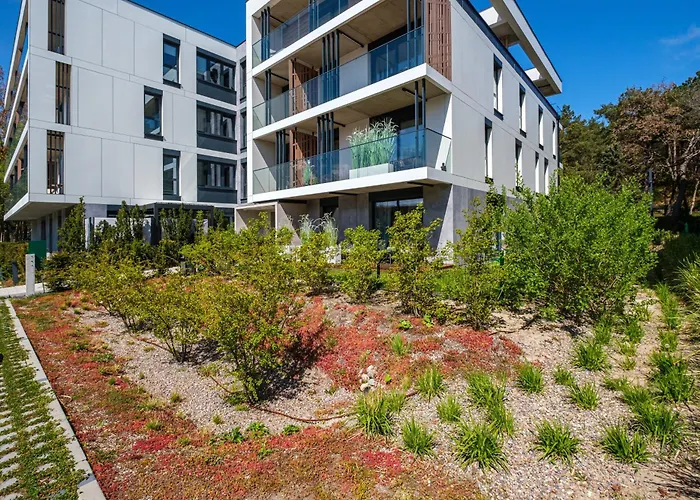 Apartamento Leśny Ogród - Kompleks Wydma&las - 200 M Do Morza, Widok Na Sosnowy Las, Leśny Ogród O Pow 160 M2, Bezpłatny Parking, Faktura Vat, Ochrona, Plac Zabaw, Boisko Wielofunkcyjne