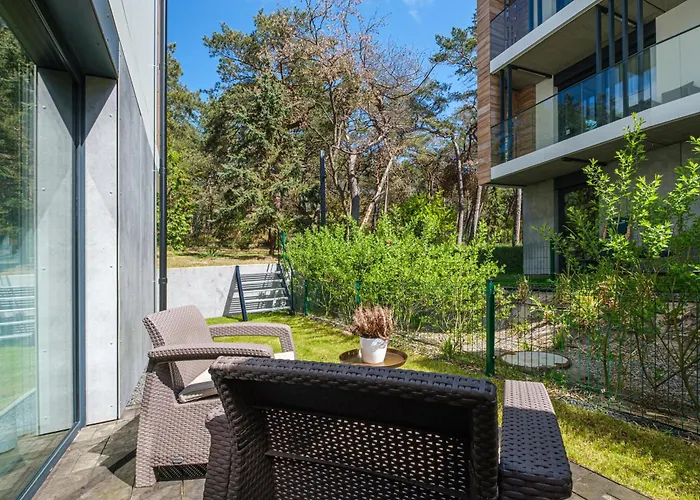 Apartamento Leśny Ogród - Kompleks Wydma&las - 200 M Do Morza, Widok Na Sosnowy Las, Leśny Ogród O Pow 160 M2, Bezpłatny Parking, Faktura Vat, Ochrona, Plac Zabaw, Boisko Wielofunkcyjne *